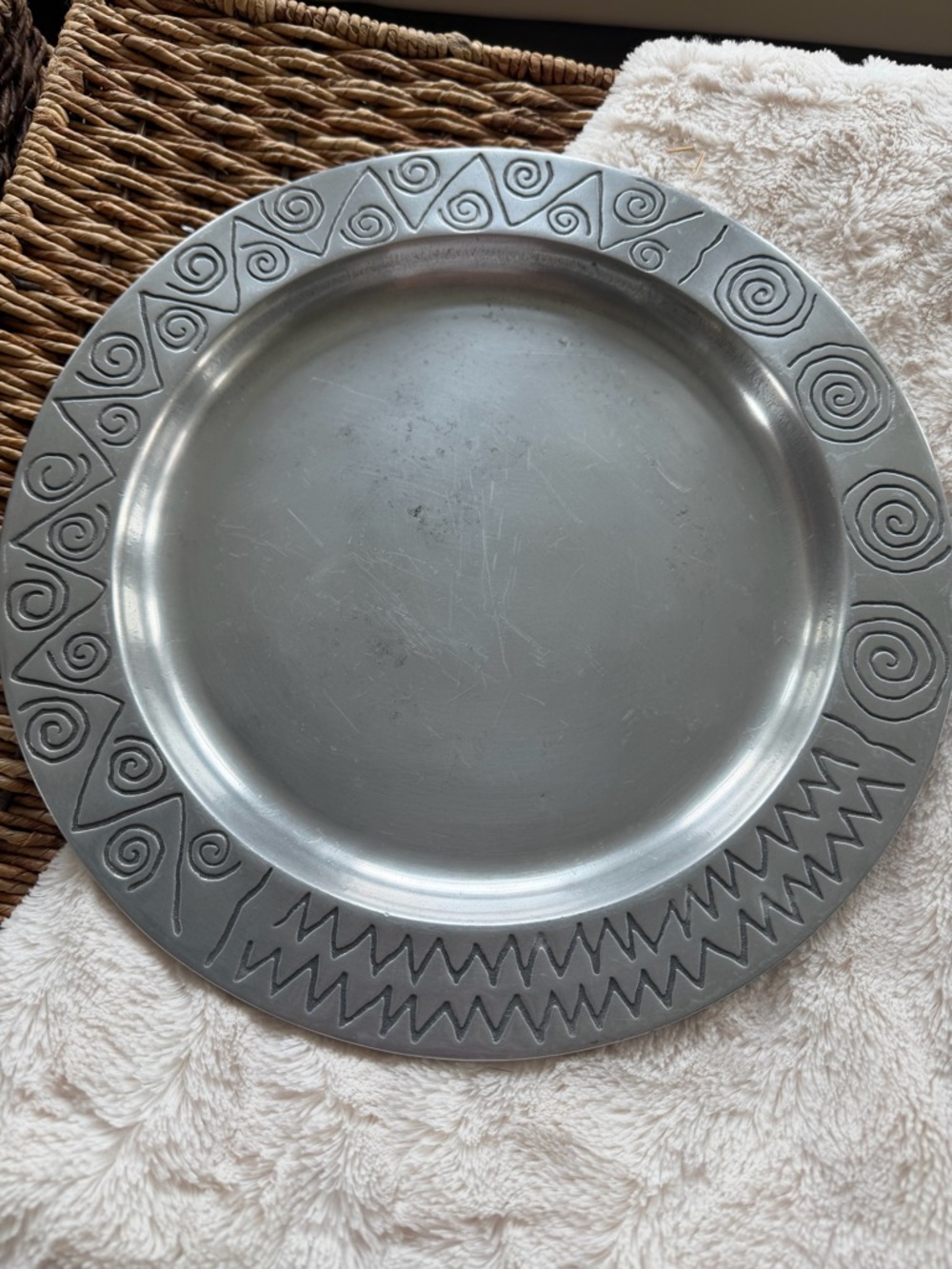 Wilton Armetale Serving Platter: Reggae